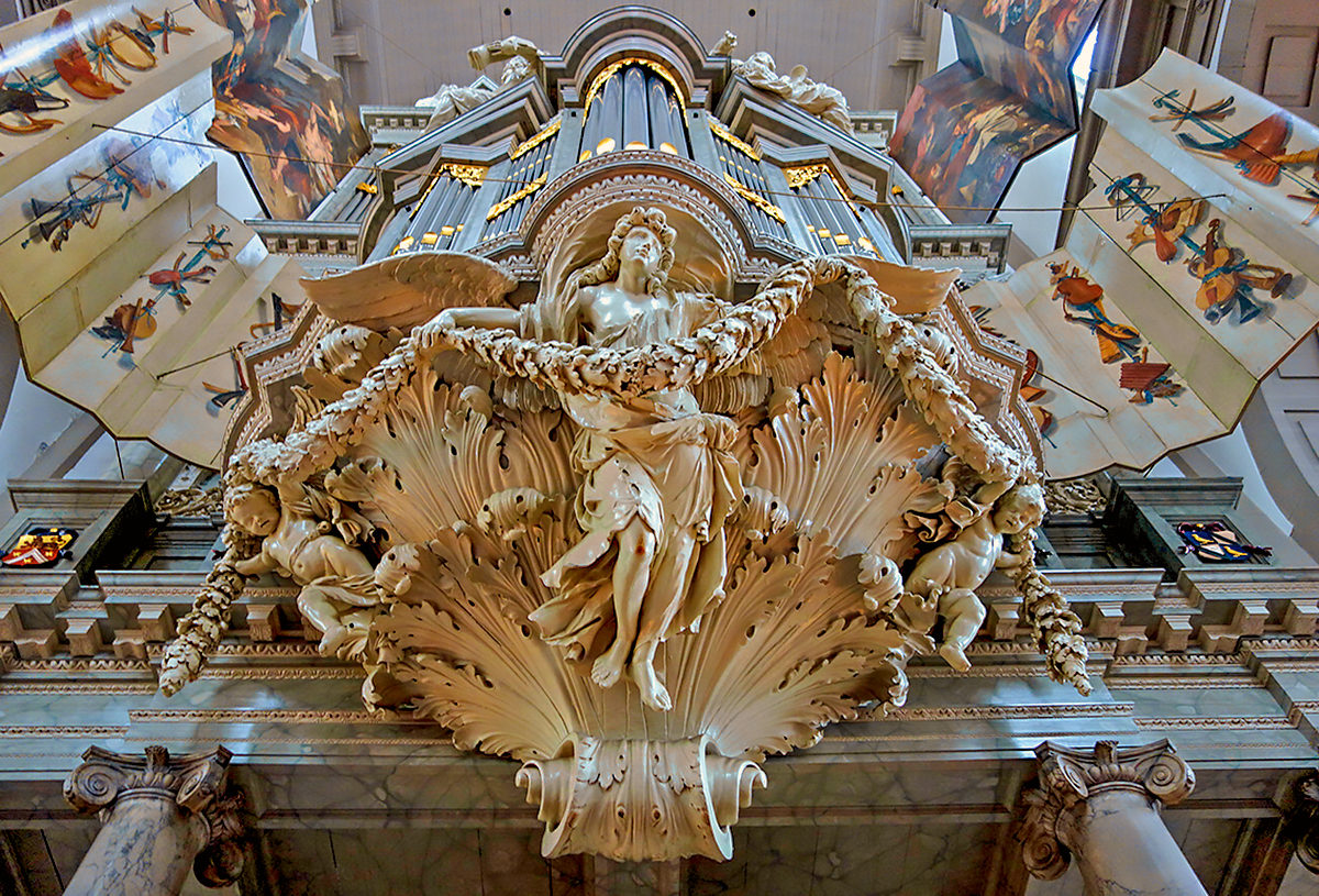 Вестеркерк, декорации органа